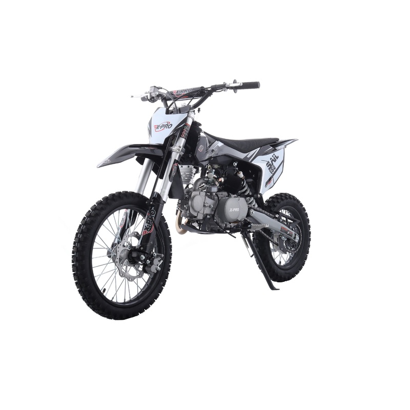 Free Shipping! X-PRO Sail 150 Dirt Bike with 4-speed Manual Transmission! Kick Start, Big 17″/14″ Tires! Zongshen Brand Engine! Black Factory Package