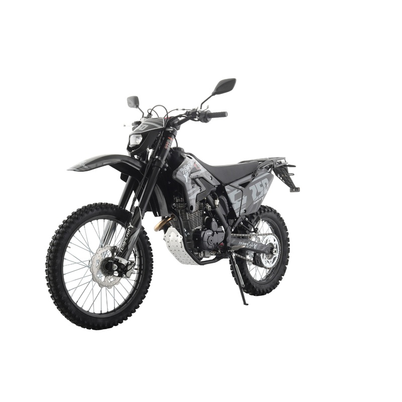 Free Shipping! X-PRO TEMPLAR Y 250cc Dirt Bike with All Lights and 5-Speed Manual Transmission, Electric/Kick Start! Big 21″/18″ Wheels! Zongshen Brand Engine! Black Factory Package