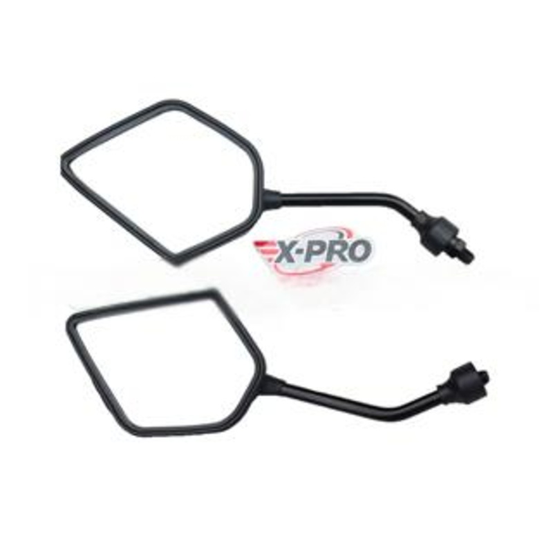 Left Right Rearview Mirrors M10 Pair for 250cc Hawk 250 Dirt Bikes Pit Bikes (Black), Free Shipping for DB-W002, DB-W020/Hawk 250