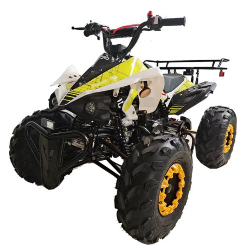 Free shipping! X-PRO Thunder 125cc ATV with Automatic Transmission w/Reverse, LED Headlights, Big 19″/18″ Tires! Blue/Blue Factory Package