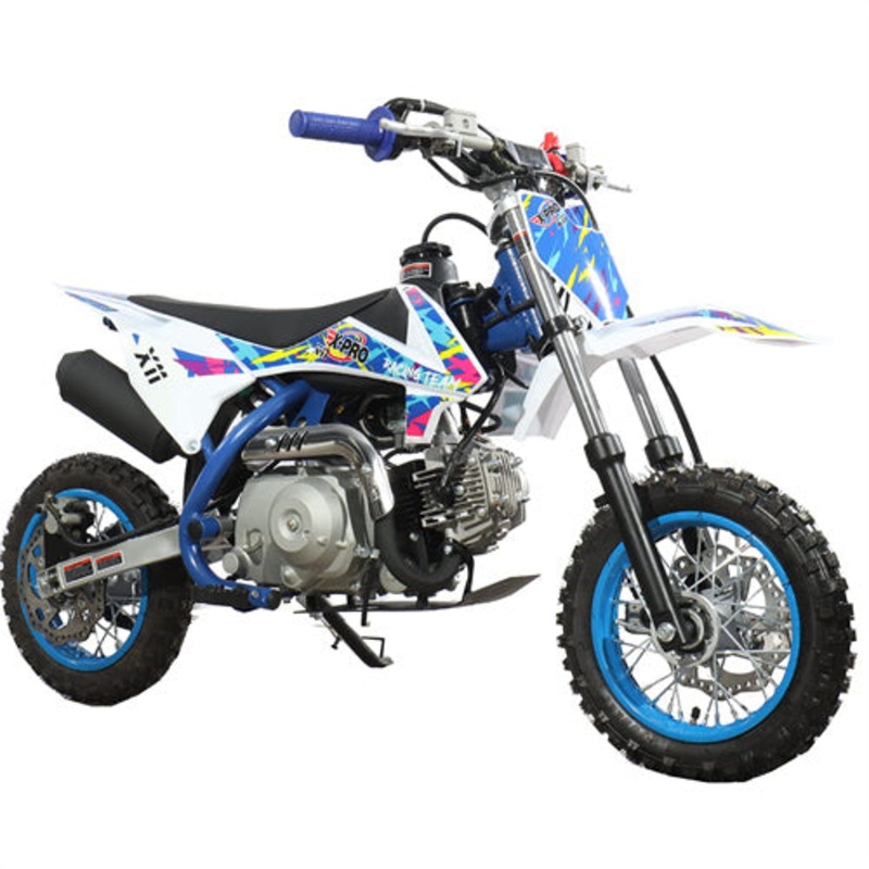 Free Shipping! X-PRO X11 110cc Dirt Bike with Automatic Transmission, Electric Start, Hydraulic Disc Brake! 10″ Wheels! Zongshen Brand Engine! Black Factory Package