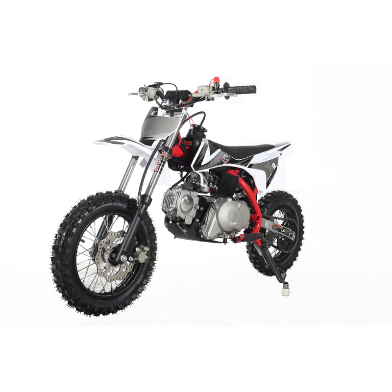 Free Shipping! X-PRO X12 110cc Dirt Bike with Automatic Transmission, Electric Start, 12″/10″ Wheels! Black Factory Package