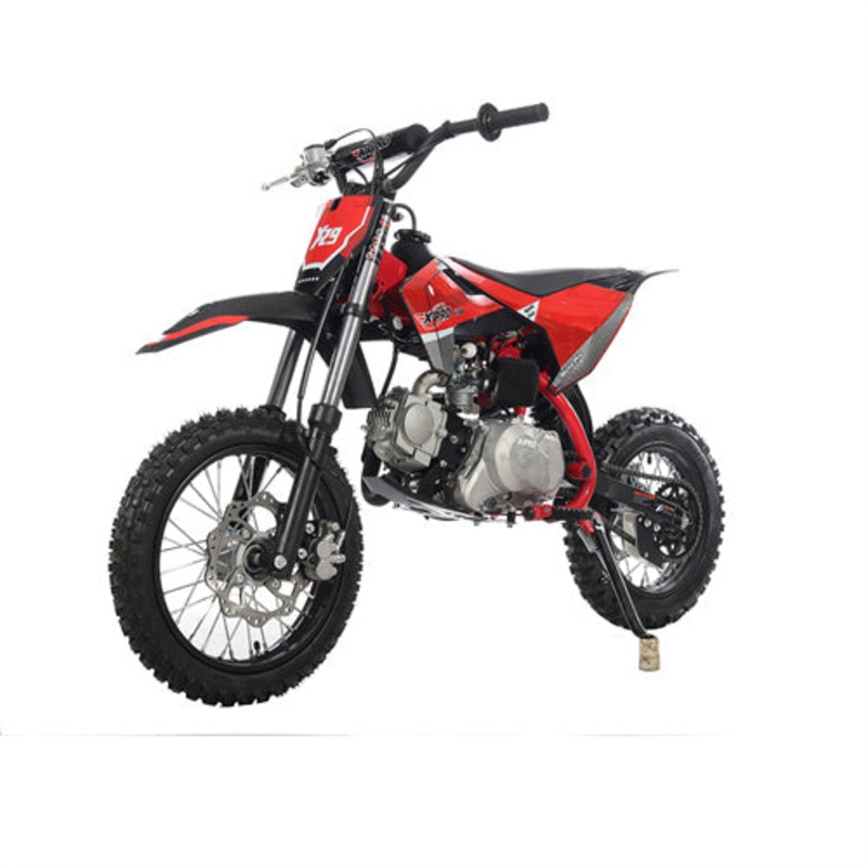 Free Shipping! X-PRO X29 110cc K013 Dirt Bike with Automatic Transmission, Electric Start, Big 14″/12″ Tires! Cradle Type Steel Tube Frame! Blue Factory Package
