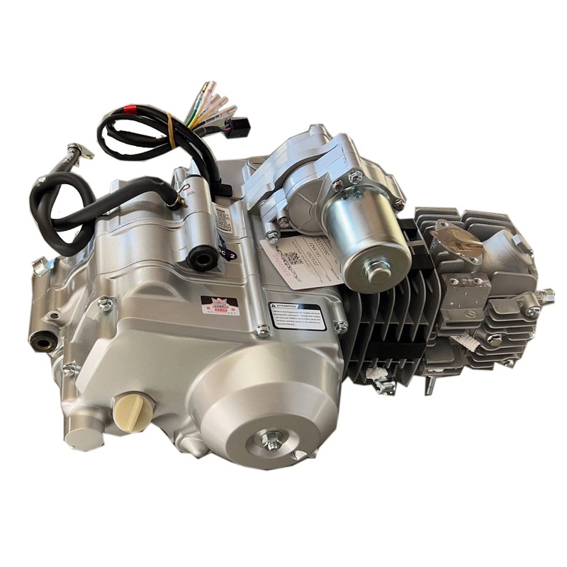 4 Stroke 125cc Engine Motor with Semi Auto Transmission, Electric Start, 3 Gears 1 Reverse for 125cc ATVs Go Karts, Free Shipping