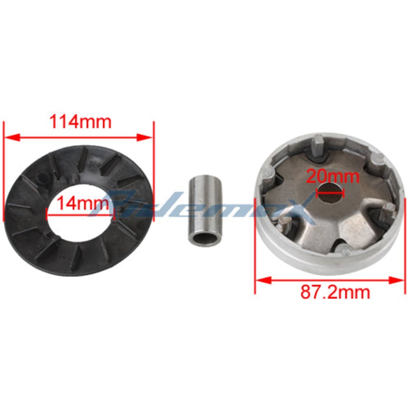 Front Variator Clutch Driving Wheel