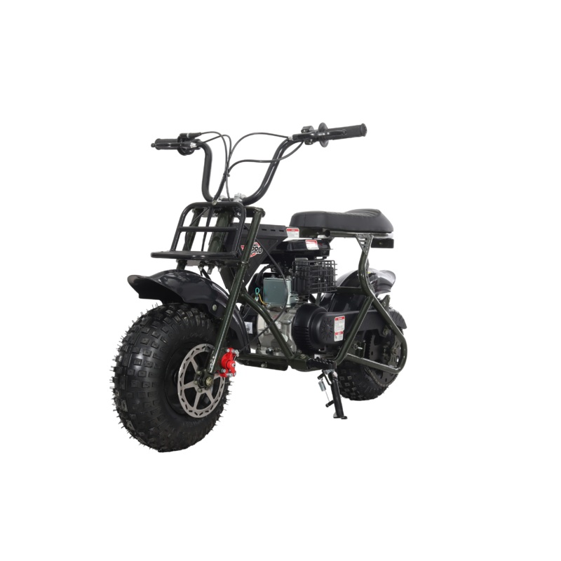 X-PRO Falcon 105cc 4-Stroke Mini Dirt Bike for Kids, 6″ Wheels, Up to 22Mph, Weight Support 165 LBS! Black Factory Package
